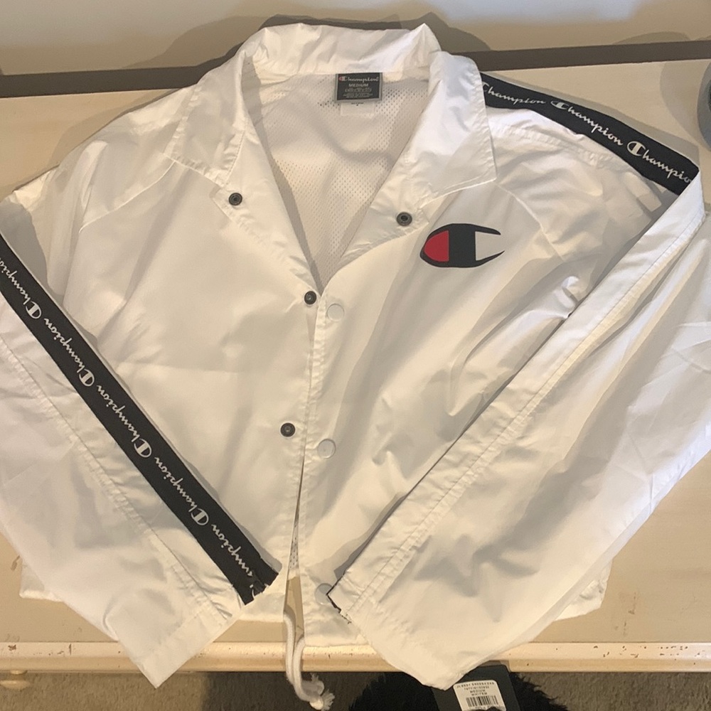 Champion button up windbreaker